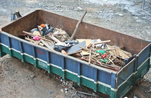 Enclosed and lockable skips available for hire in Herne Hill