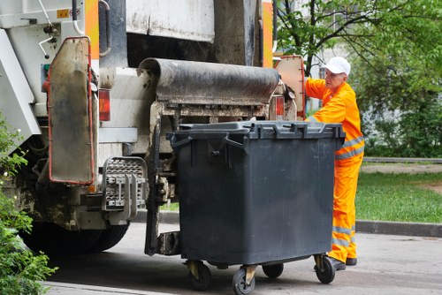 Safety precautions for skip usage in Herne Hill