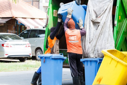 Clean property after muck removal