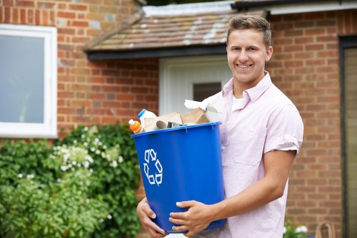 Eco-friendly rubbish disposal process in Herne Hill